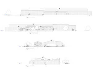 Proposed elevations for Norseland Facility Upgrade
